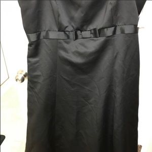 Black david bridal dress size 20